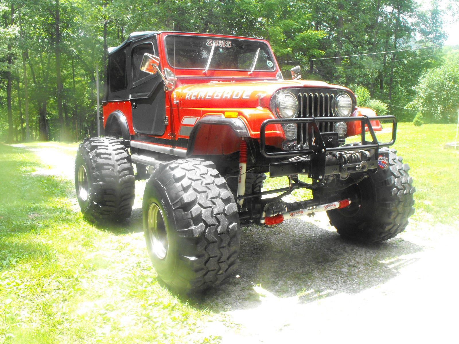 1984 Jeep CJ7 Renegade ZEUS Monster for sale