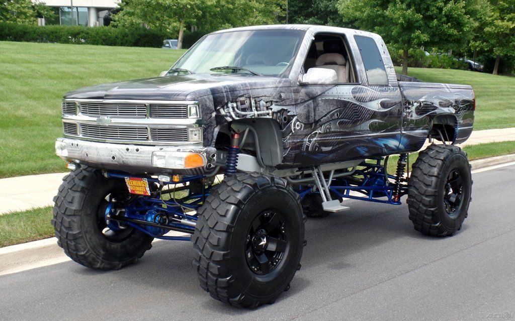 1992 Chevrolet K Pickup 1500 Custom Monster Show Truck for sale