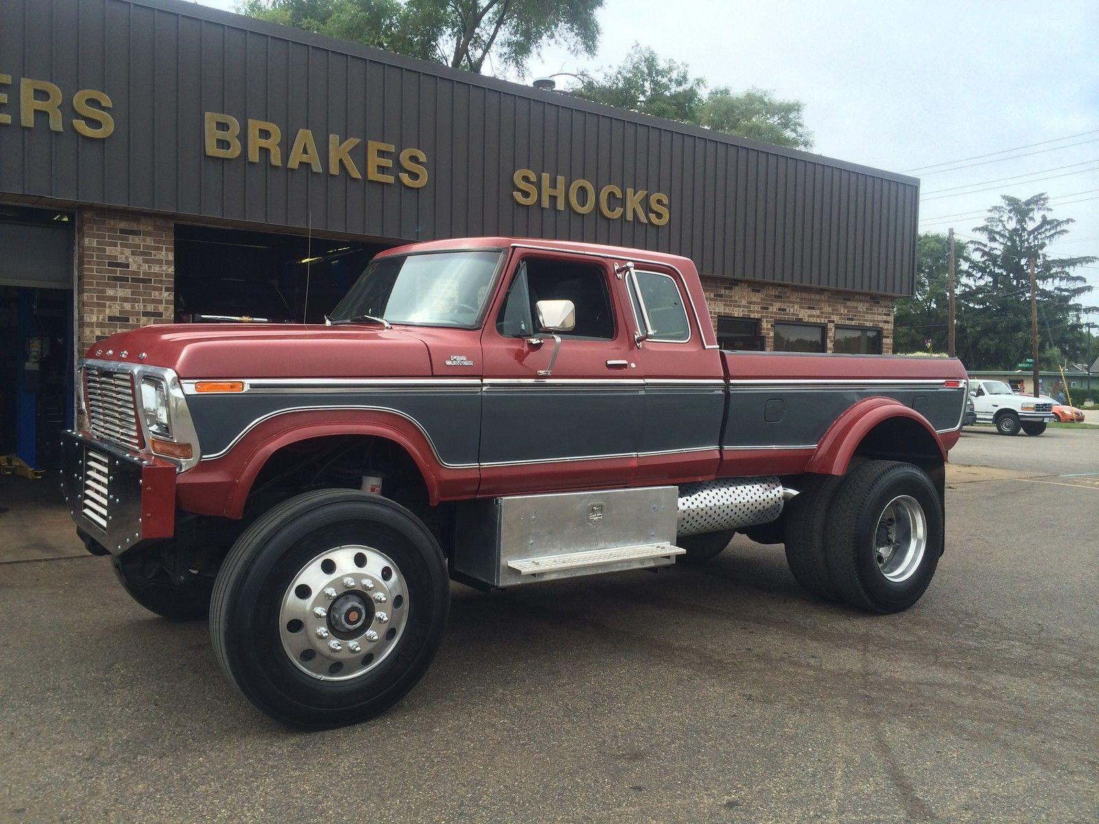 1978 Ford F 250 Custom Highboy Dually Extended Cab Cummins @ Monster