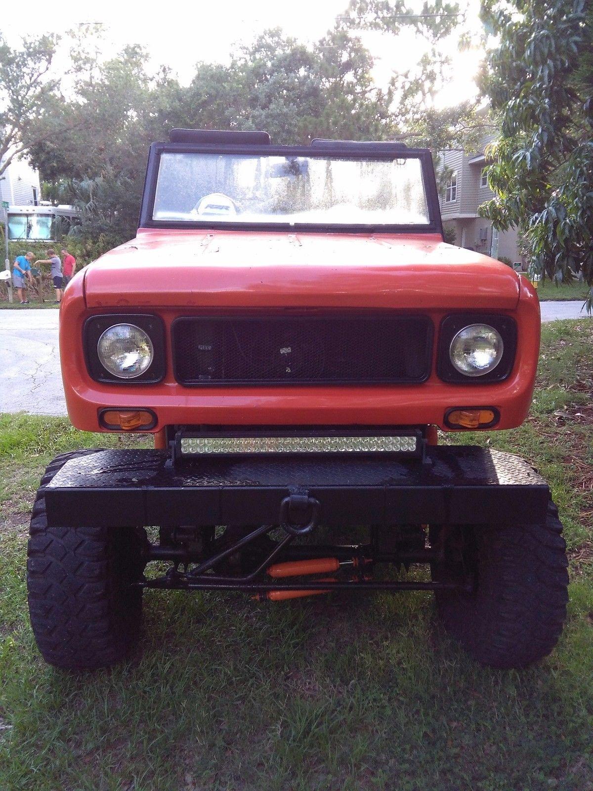Custom convertible 1970 International Harvester Scout ...