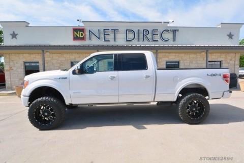 2012 Ford F 150 Platinum Supercrew Lifted 4&#215;4 Truck for sale
