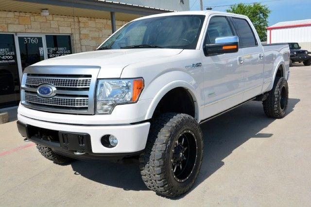 2012 Ford F 150 Platinum Supercrew Lifted 4×4 Truck