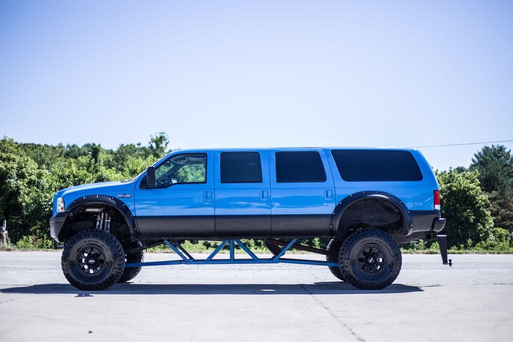 1999 Ford F 250 6 Door Excursion Monster 40 Tires Stunning