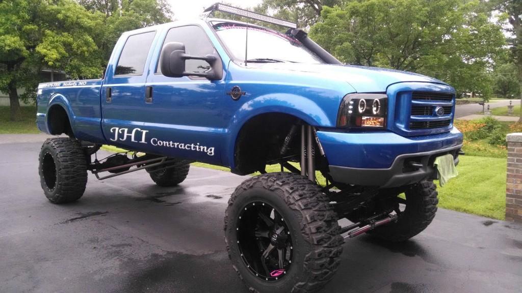 2002 Ford F 350 lariat Lifted 7.3 Diesel Monster Truck