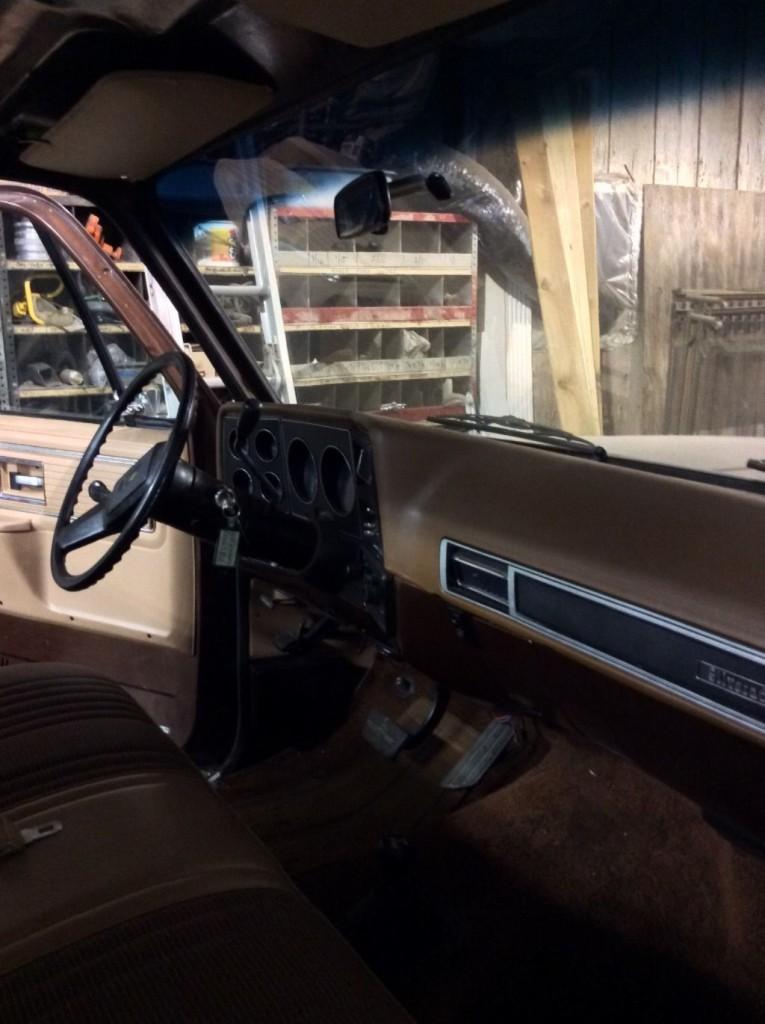 1978 Chevy 1500 4×4 with 44,755 Original miles