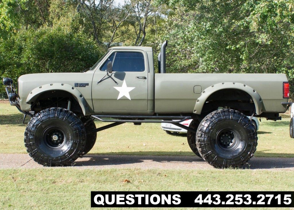 1989 Dodge RAM 2500 Mud Truck/monster Truck