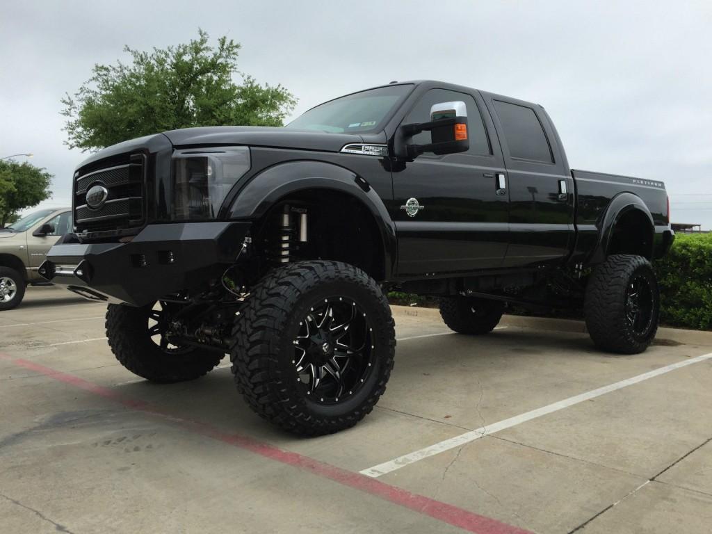 2015 Ford F 250 Platinum 4X4 Monster Truck Immaculate