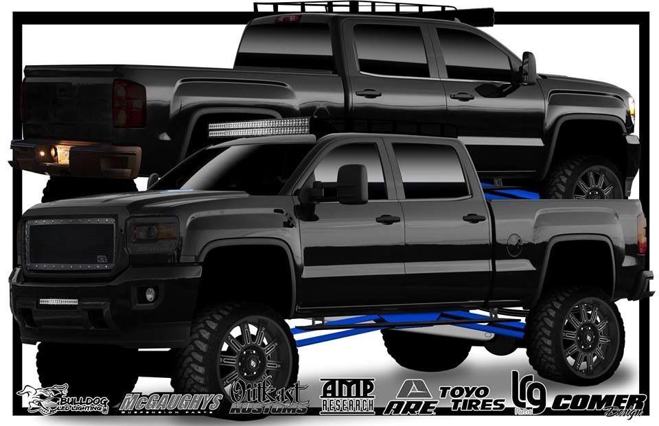 2015 GMC 2500hd Denali Crew Cab SEMA truck