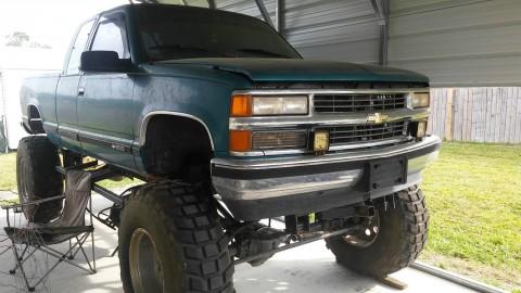 1994 Chevy Extended cab mud Truck Bogger off road 4&#215;4 monster for sale