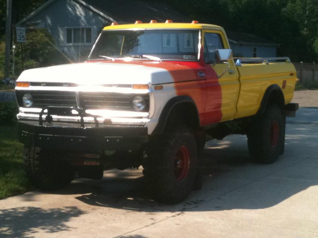 1975 Ford F 250 Highboy 75 Monster Truck Mud Truck