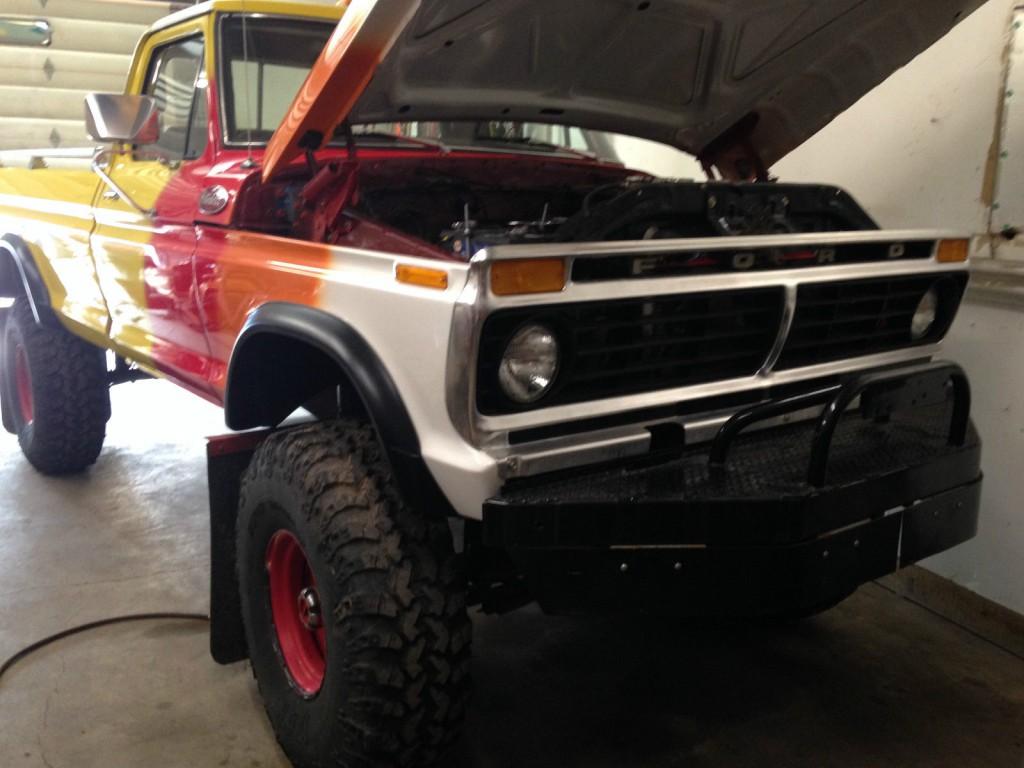 1975 Ford F 250 Highboy 75 Monster Truck Mud Truck