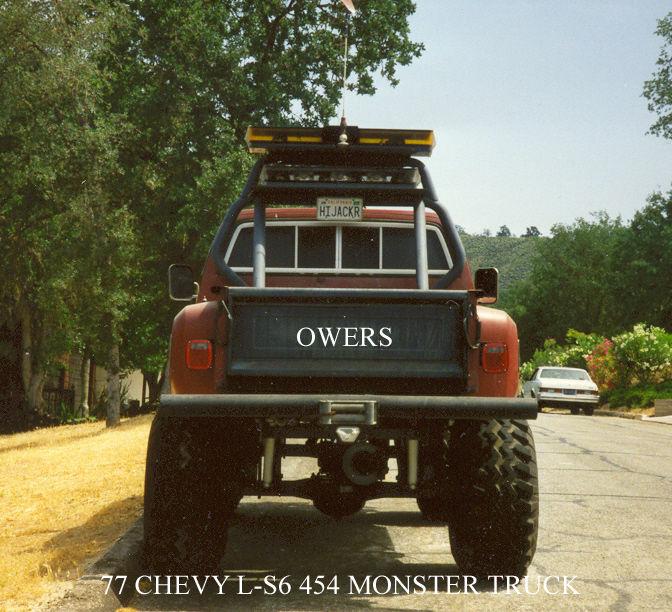 1977 Chevrolet Stepside 4 Wheel Drive Monster Truck