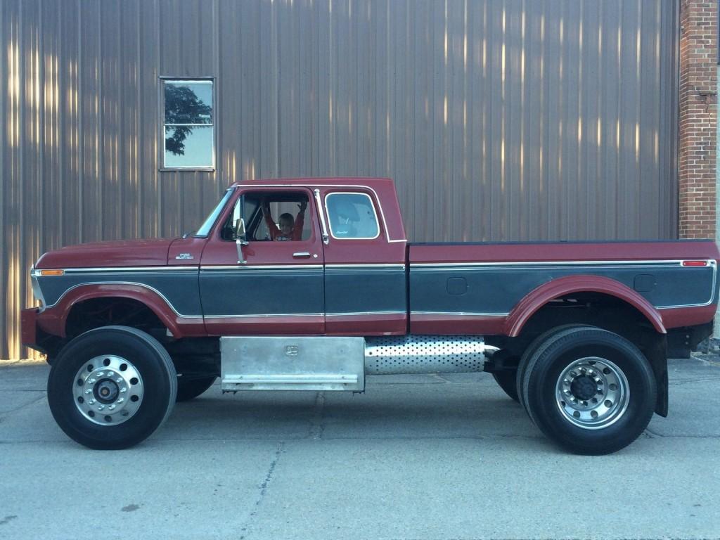 1978 Ford F 250 Custom Highboy Dually Extended Cab Cummins for sale