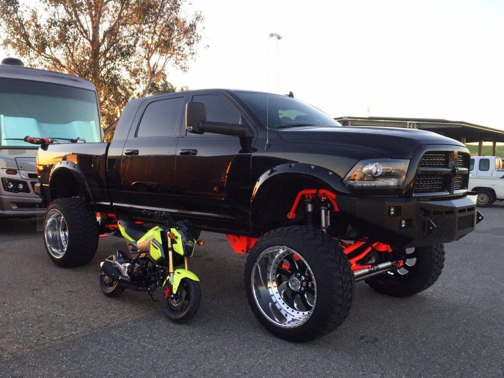 Badass 2014 Ram 2500 Laramie Mega Cab monster truck