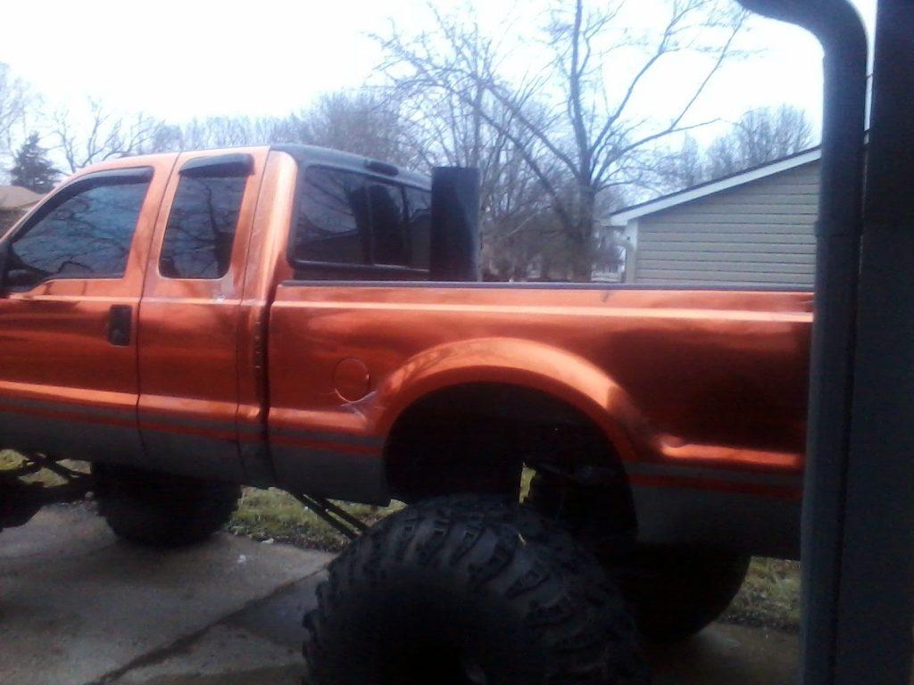 Extended cab 1999 Ford F 250 monster truck