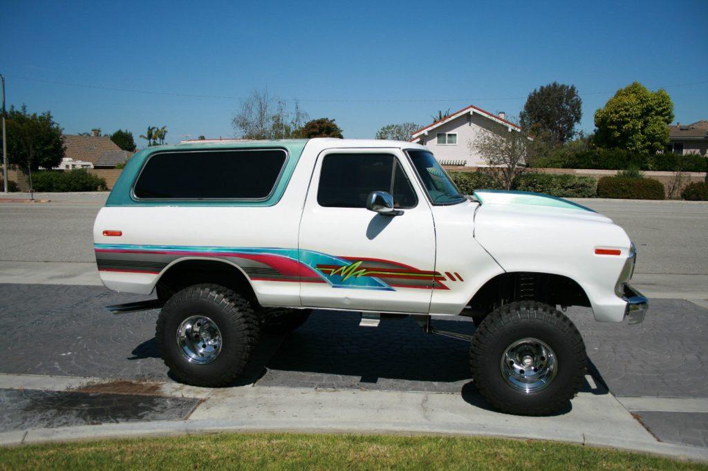 Show truck 1979 Ford Bronco Custom monster