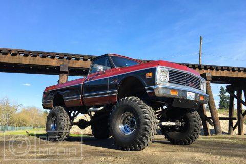 Lifted beast 1971 Chevrolet C 10 monster truck for sale