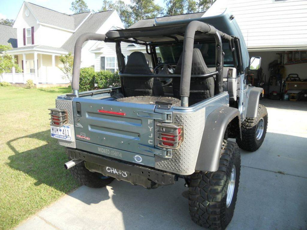 Modified 1997 Jeep Wrangler monster