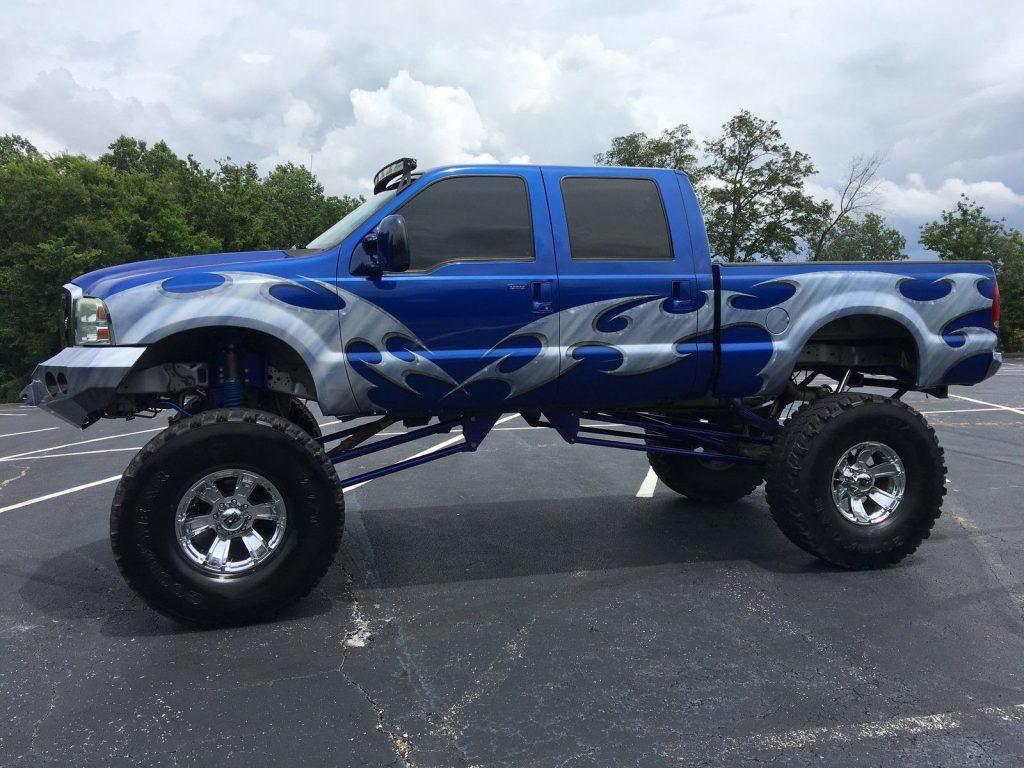 Custom built 2005 Ford F 250 Lariat monster truck