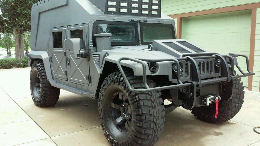 Custom interior 2014 Hummer H1 Executive Edition monster