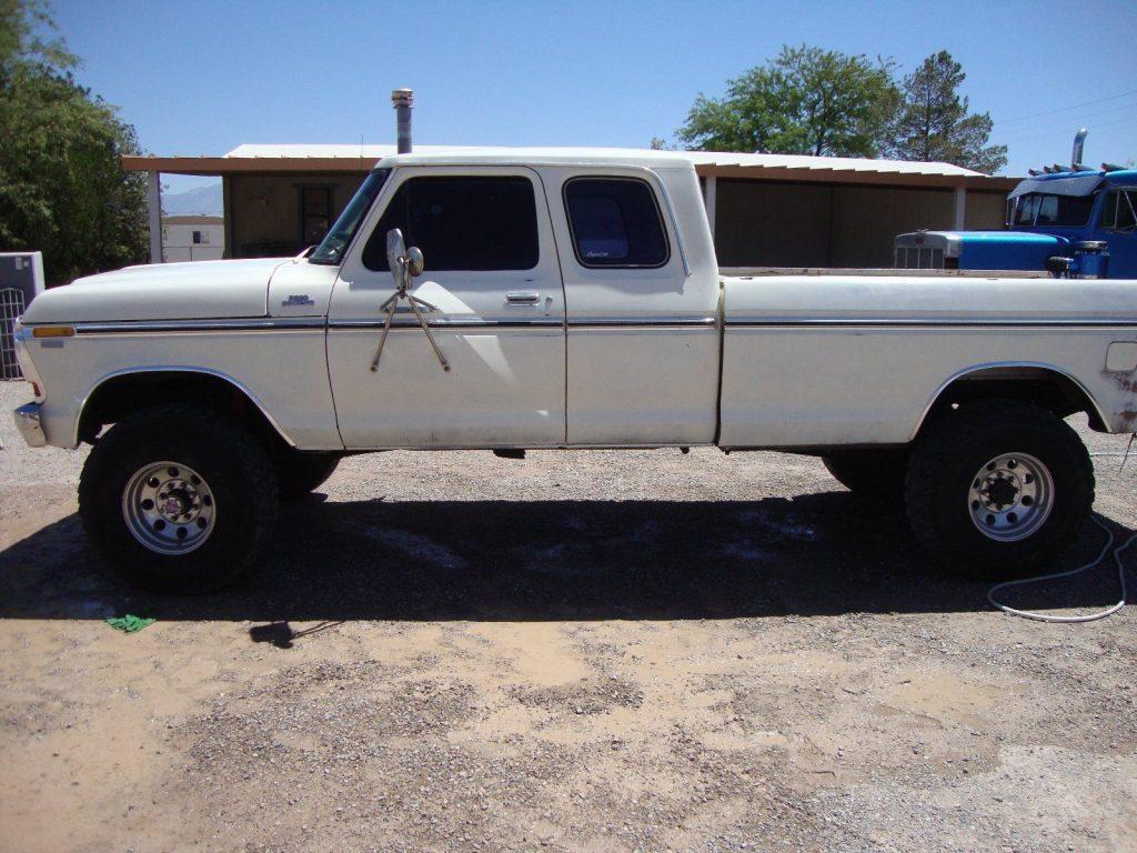 Detroit diesel powered 1978 Ford F 250 monster