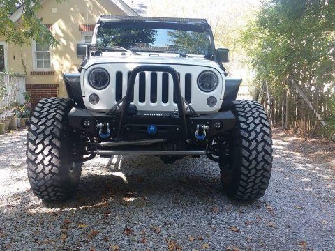 Perfect condition 2016 Jeep Wrangler Rubicon monster for sale
