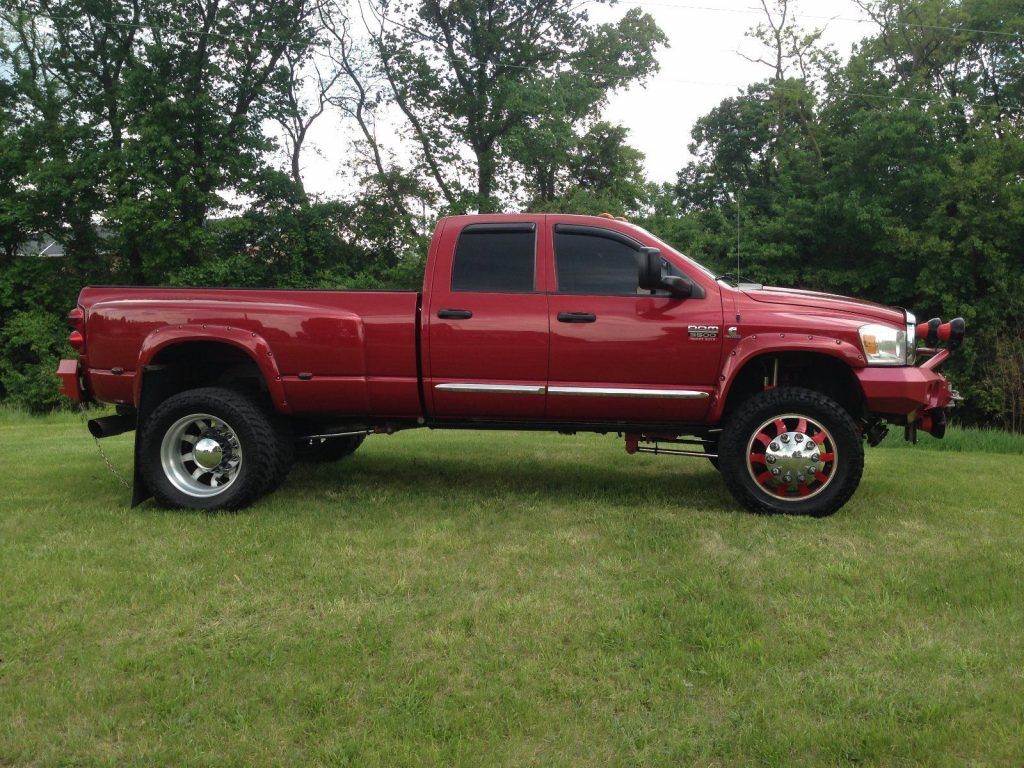 Equipped 2008 Dodge Ram 3500 Laramie monster beast