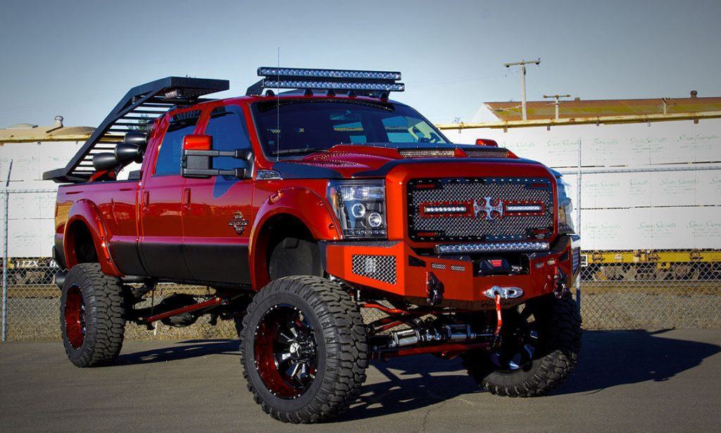 Fully loaded 2014 Ford F 350 King Ranch Crew Cab monster