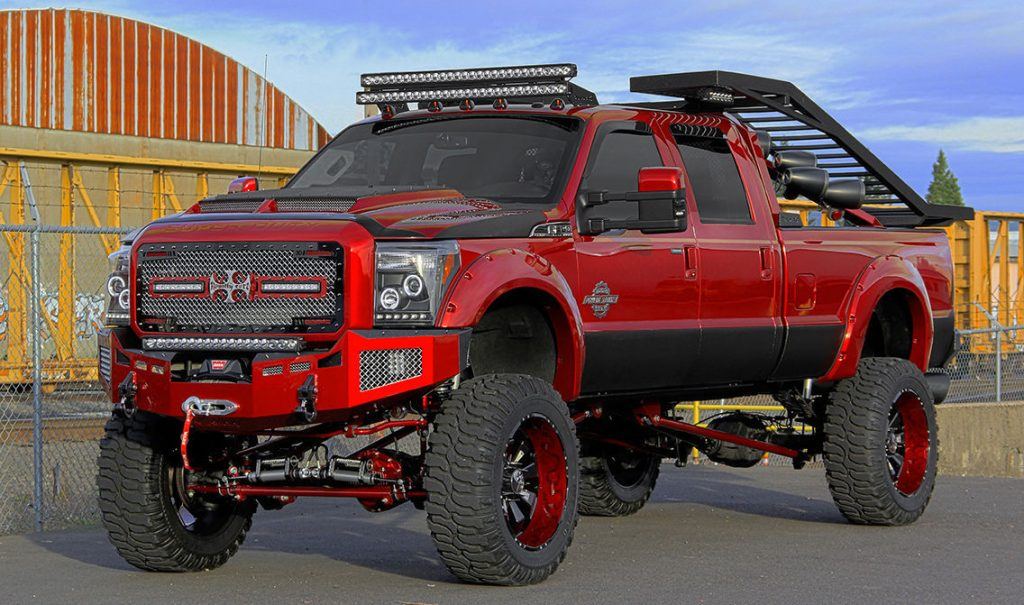 Fully loaded 2014 Ford F 350 King Ranch Crew Cab monster