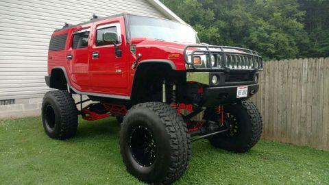 Nicely customized 2004 Hummer H2 monster for sale