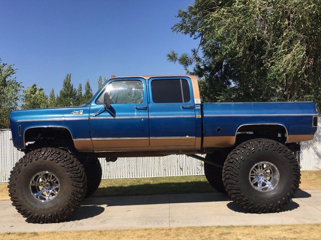 Project 1977 Chevrolet C/K Pickup 3500 SIERRA monster