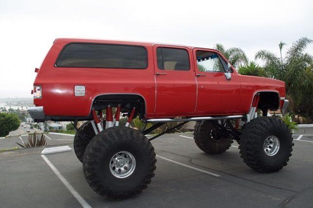 Rust free 1986 Chevrolet Suburban K10 monster