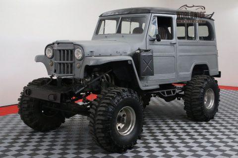 Chevy frame 1954 Willys Wagoneer Monster Truck for sale