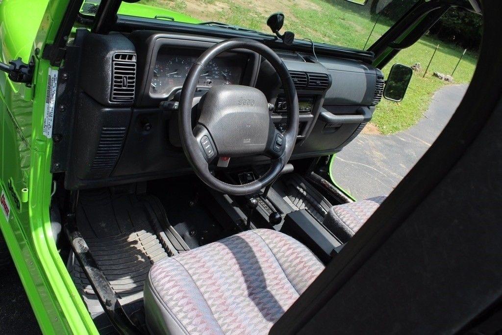Custom Lifted Rims 1998 Jeep Wrangler Sport monster