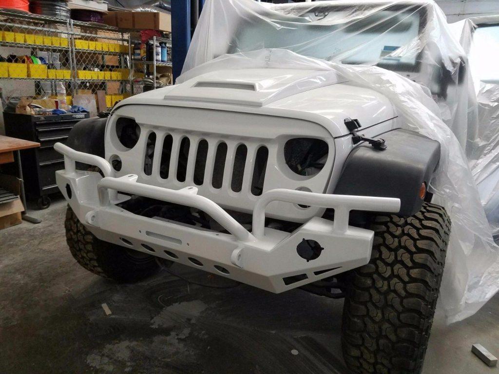 double axle 2016 Jeep Wrangler monster