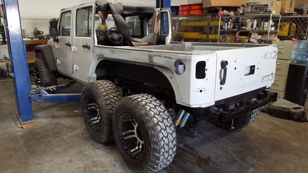 double axle 2016 Jeep Wrangler monster