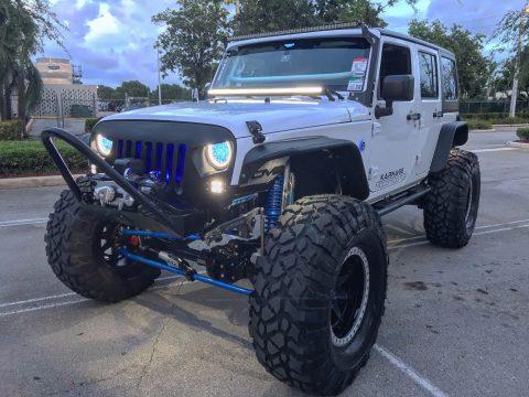 modified 2016 Jeep Wrangler Unlimited Sport monster for sale
