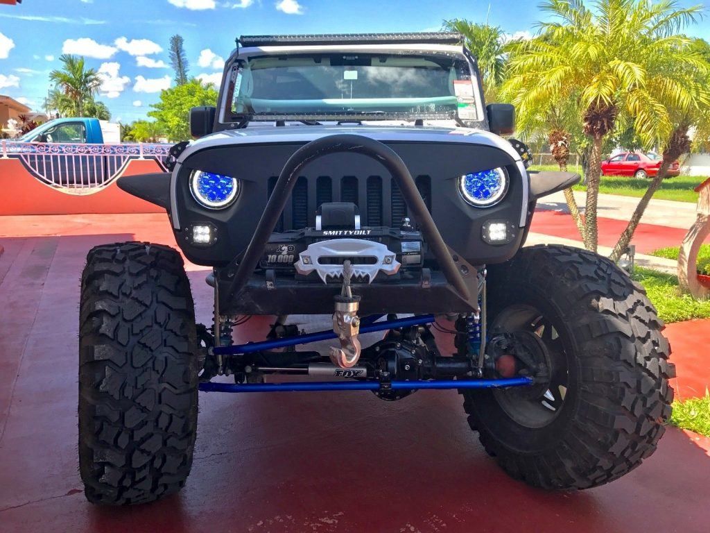 modified 2016 Jeep Wrangler Unlimited Sport monster