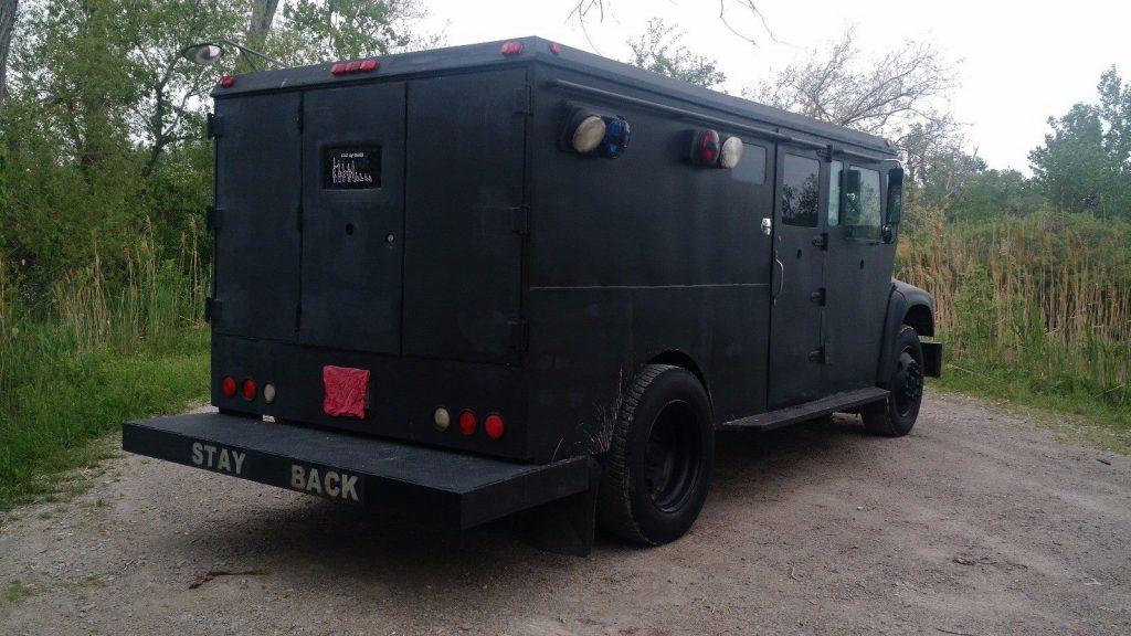 former law enforcement vehicle 1999 Ford G80 ARMORED monster truck