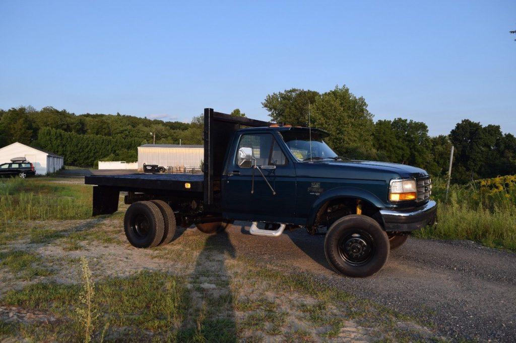low mileage 1996 Ford F 450 XL monster