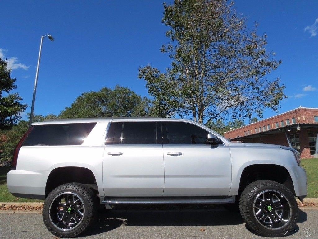 optioned 2016 GMC Yukon SLT monster truck for sale