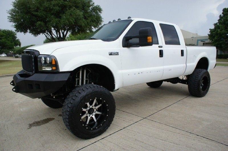 loaded 2003 Ford F 250 Crew Cab Lariat 4WD monster
