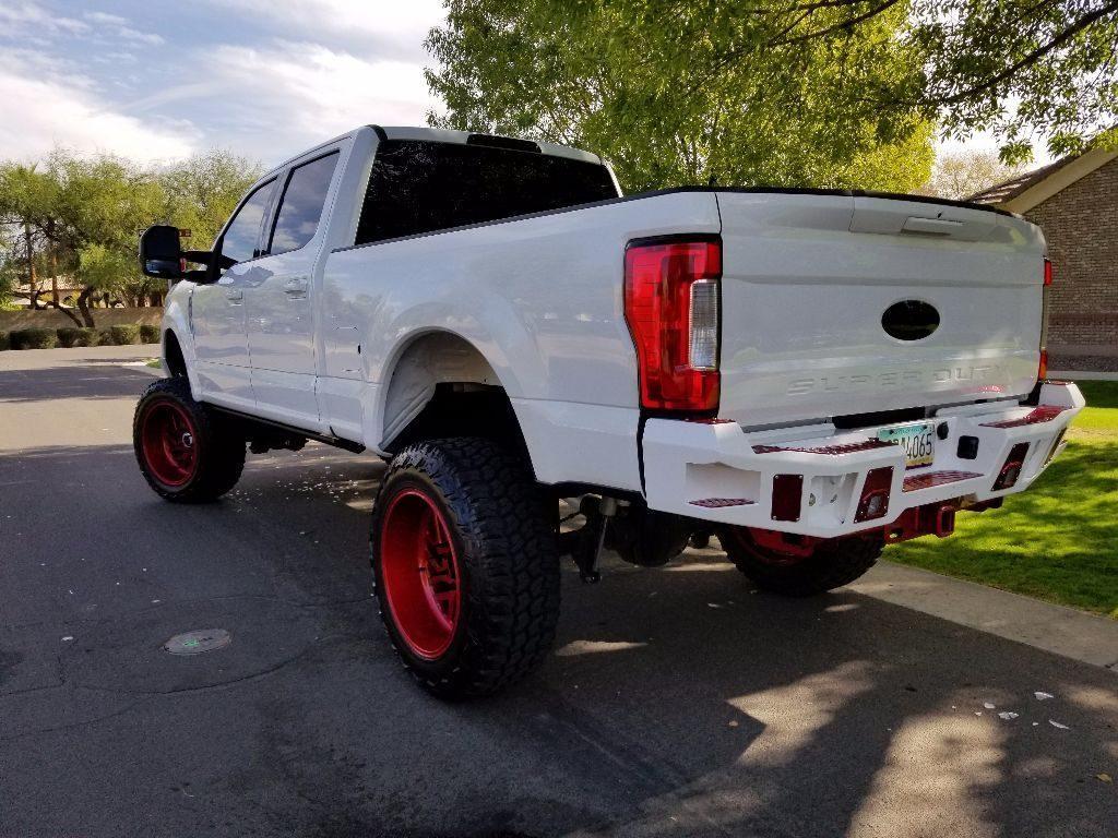 customized 2017 Ford F 250 monster pickup
