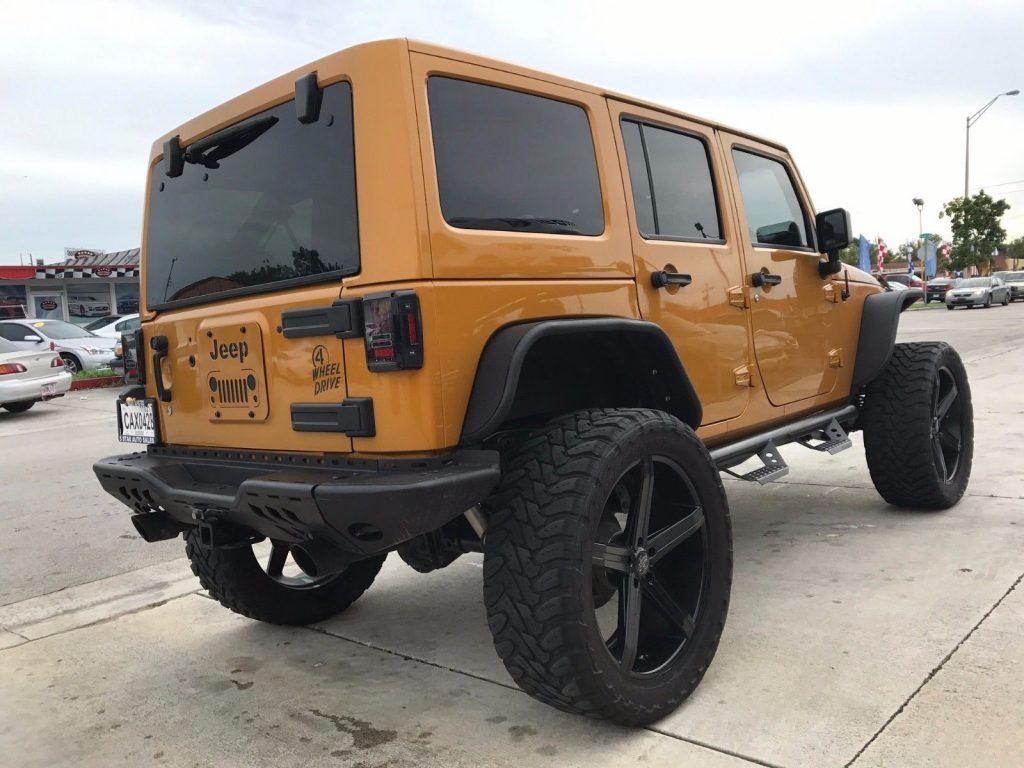loaded 2014 Jeep Wrangler monster
