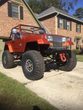 needs finishing 1987 Jeep Wrangler YJ monster for sale