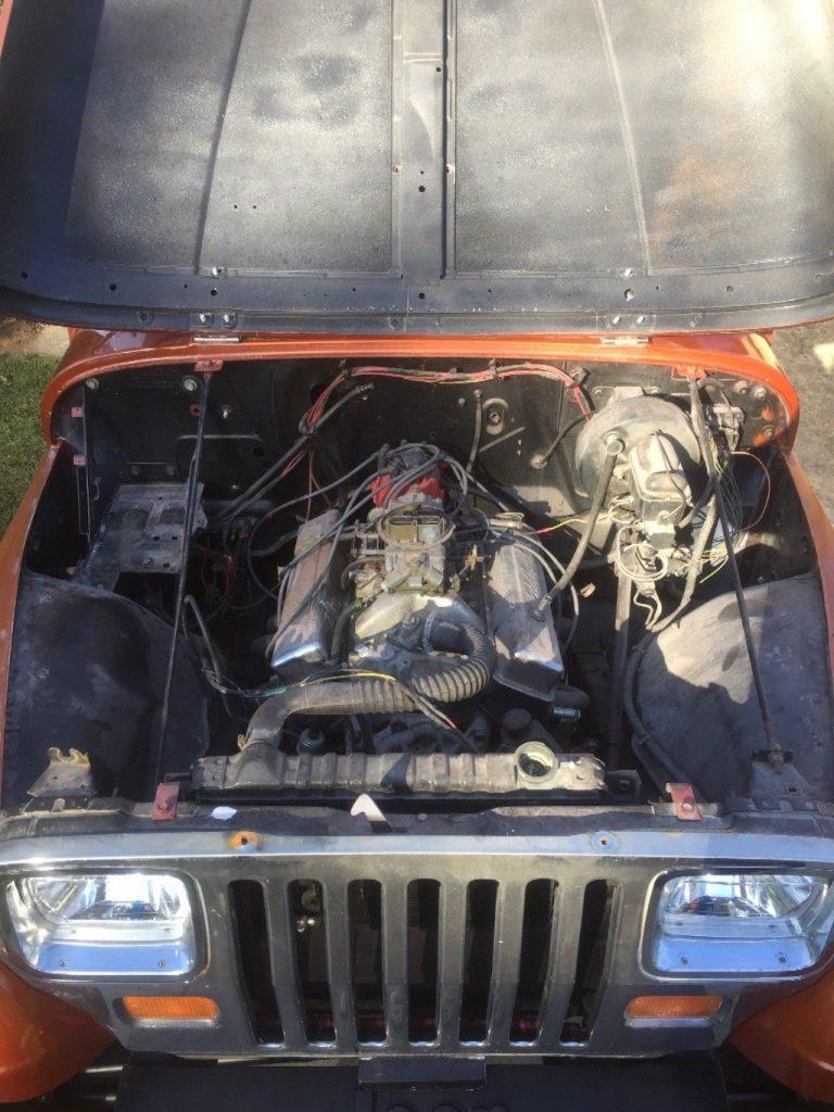 needs finishing 1987 Jeep Wrangler YJ monster
