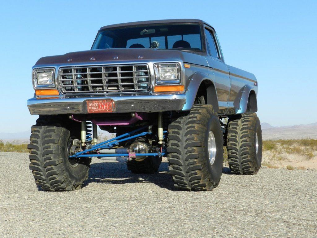 clean 1979 Ford F 150 xlt monster truck