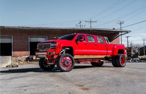 ONE OF A KIND 2016 Chevrolet Silverado 3500 monster truck for sale