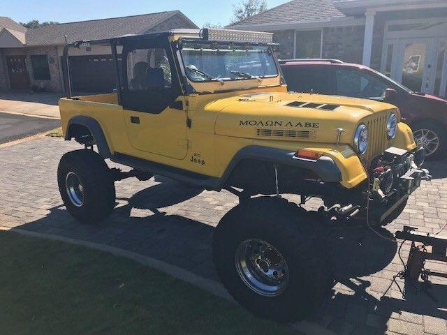 very nicely modified 1982 Jeep CJ monster truck