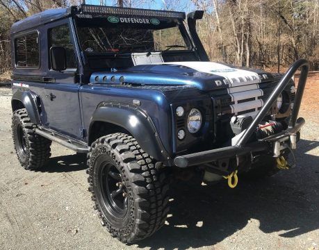 all the extras 1992 Land Rover Defender monster truck for sale